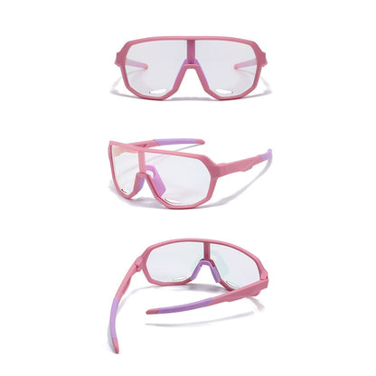 Techsuit 22312 Kids' Sunglasses, Polarized, UV Protection, Black Red
