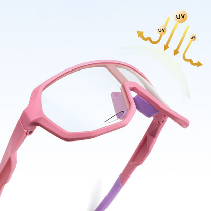 Techsuit 22312 Kids' Sunglasses, Polarized, UV Protection, Pink