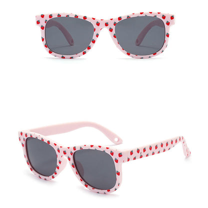 Techsuit 5218 Kids Sunglasses, Polarized, UV Protection, Pink