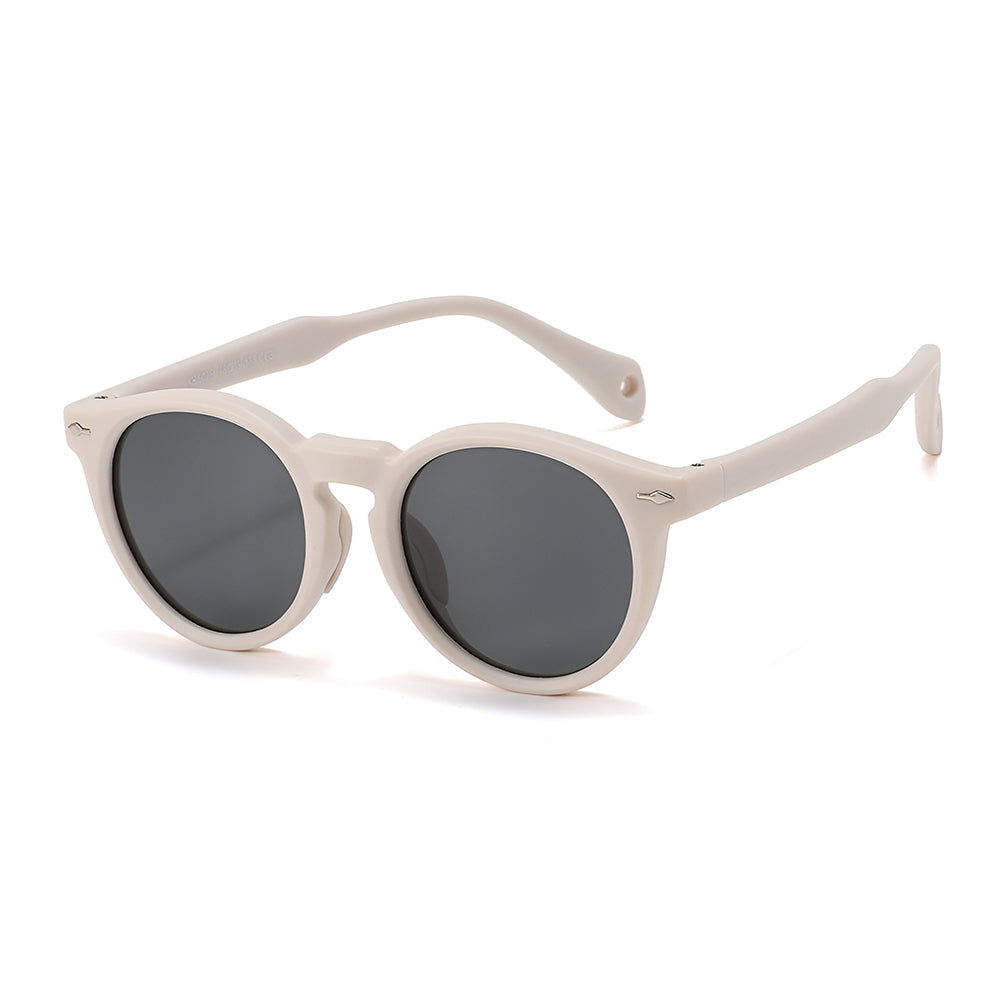 Techsuit 602 Kids Sunglasses, Polarized, UV Protection, Beige