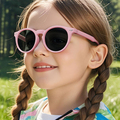 Techsuit 602 Kids Sunglasses, Polarized, UV Protection, Beige