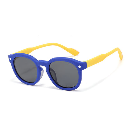 Techsuit 616 Kids Sunglasses, Polarized, UV Protection, Blue Yellow