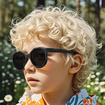 Techsuit 627 Kids Sunglasses, Polarized, UV Protection, Peach Pink