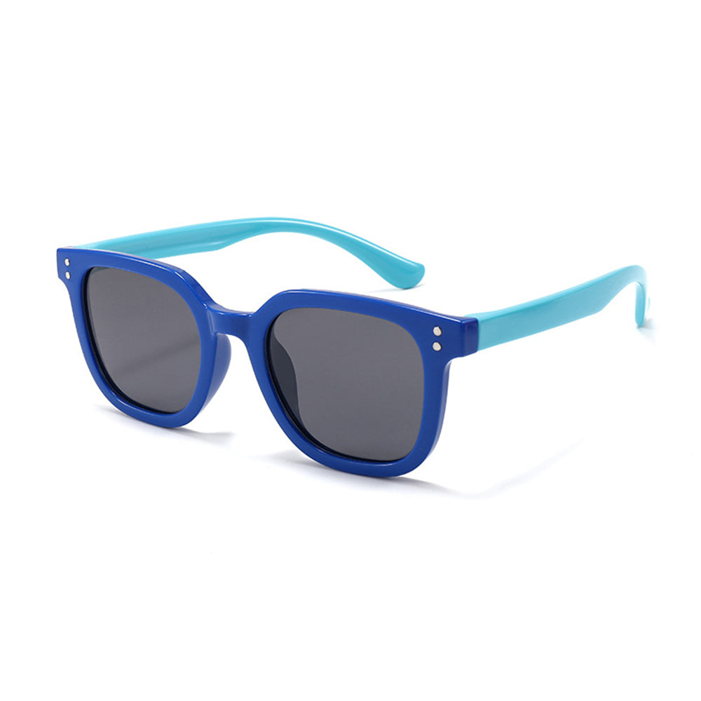 Techsuit 8351-C28 Kids' Sunglasses, Polarized, Turquoise Blue