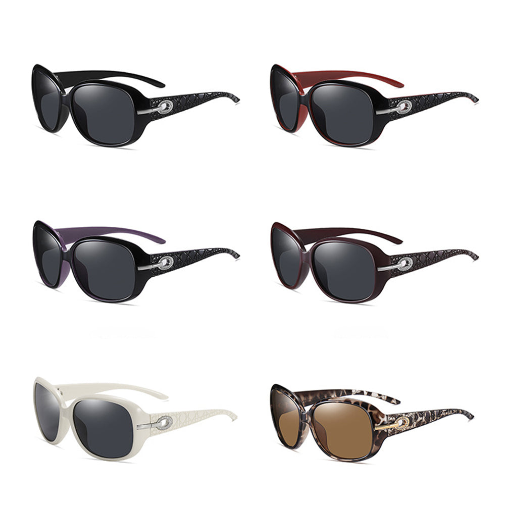 Women's Techsuit 2012 Sunglasses, Polarized, UV Protection, White Gray