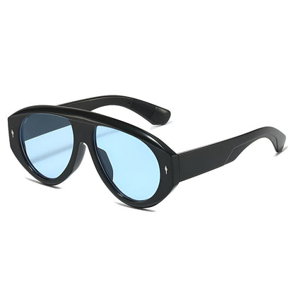Techsuit Women's Sunglasses 3991, Black Blue