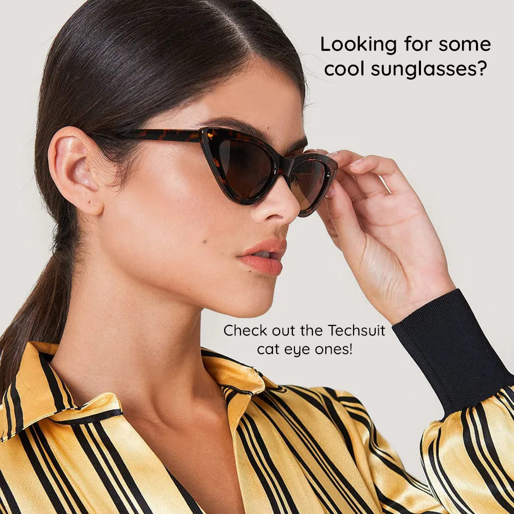 Techsuit 5040 Women's Sunglasses, Brown