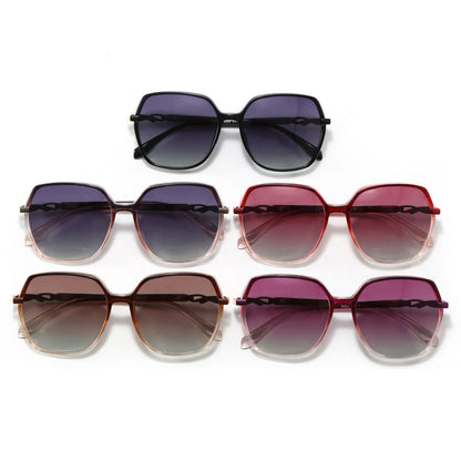 Techsuit 5223 Women's Sunglasses, Polarized, UV Protection, Gray Pink