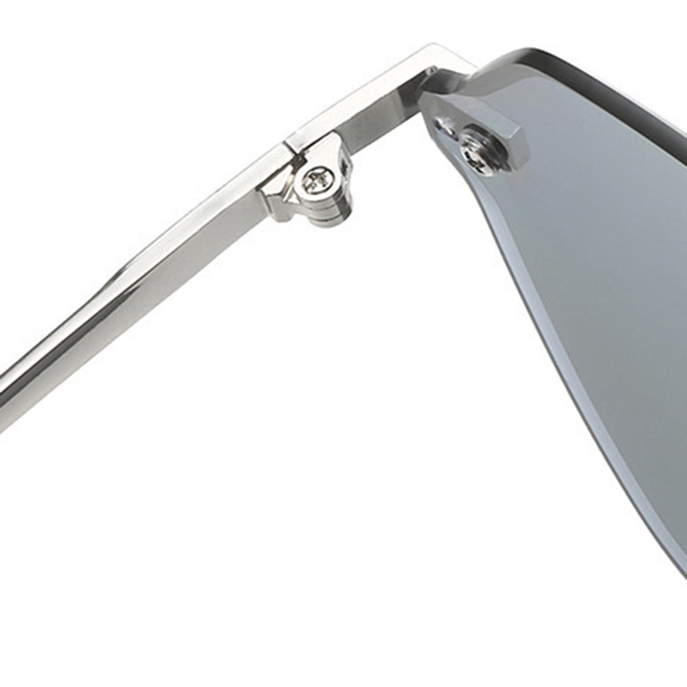 Techsuit 8195 Women's Sunglasses, Silver Gray