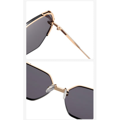 Techsuit Women's Sunglasses 8561, Pink Gold Green