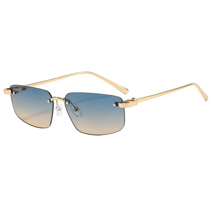 Unisex Techsuit S098 Sunglasses, Gold Blue Green