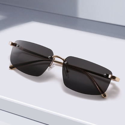 Unisex Techsuit S098 Sunglasses, Gold Brown