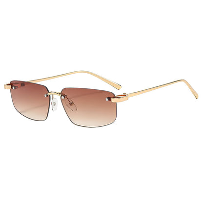 Unisex Techsuit S098 Sunglasses, Gold Light Brown