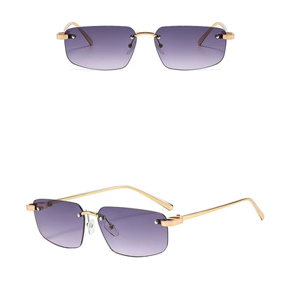 Unisex Techsuit S098 Sunglasses, Gold Purple