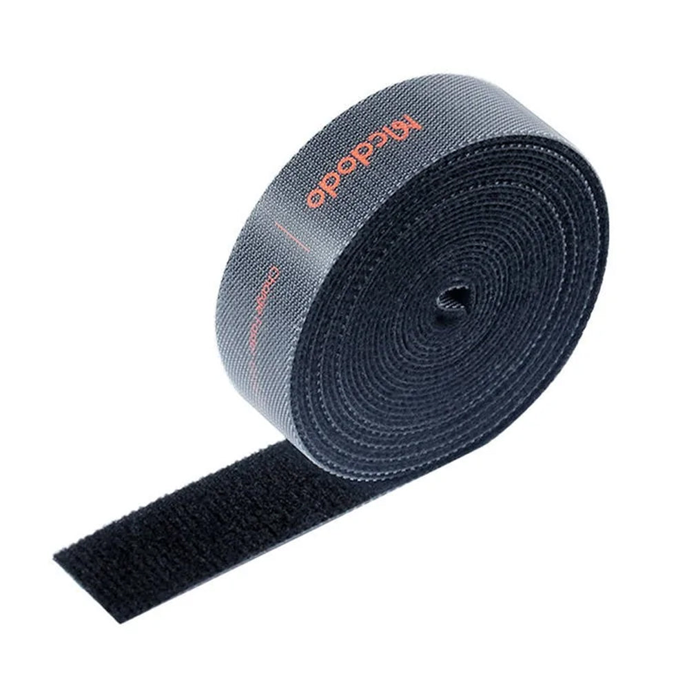 McDodo VS-0961 Cable Organizer Belt, Velcro, 3m, Black