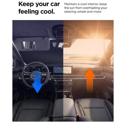 Spigen UO260 Car Windshield Sunshade, 85cm x 148cm ACP11460