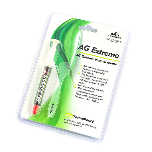 AG Termopasty AG Extreme Thermal Conductive Paste, Syringe Type, 3g ART.AGT-108