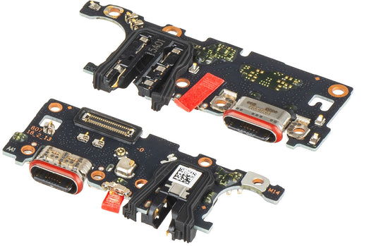 Charging Connector - Audio - Microphone Board Oppo A6k, Service Pack 621024000220
