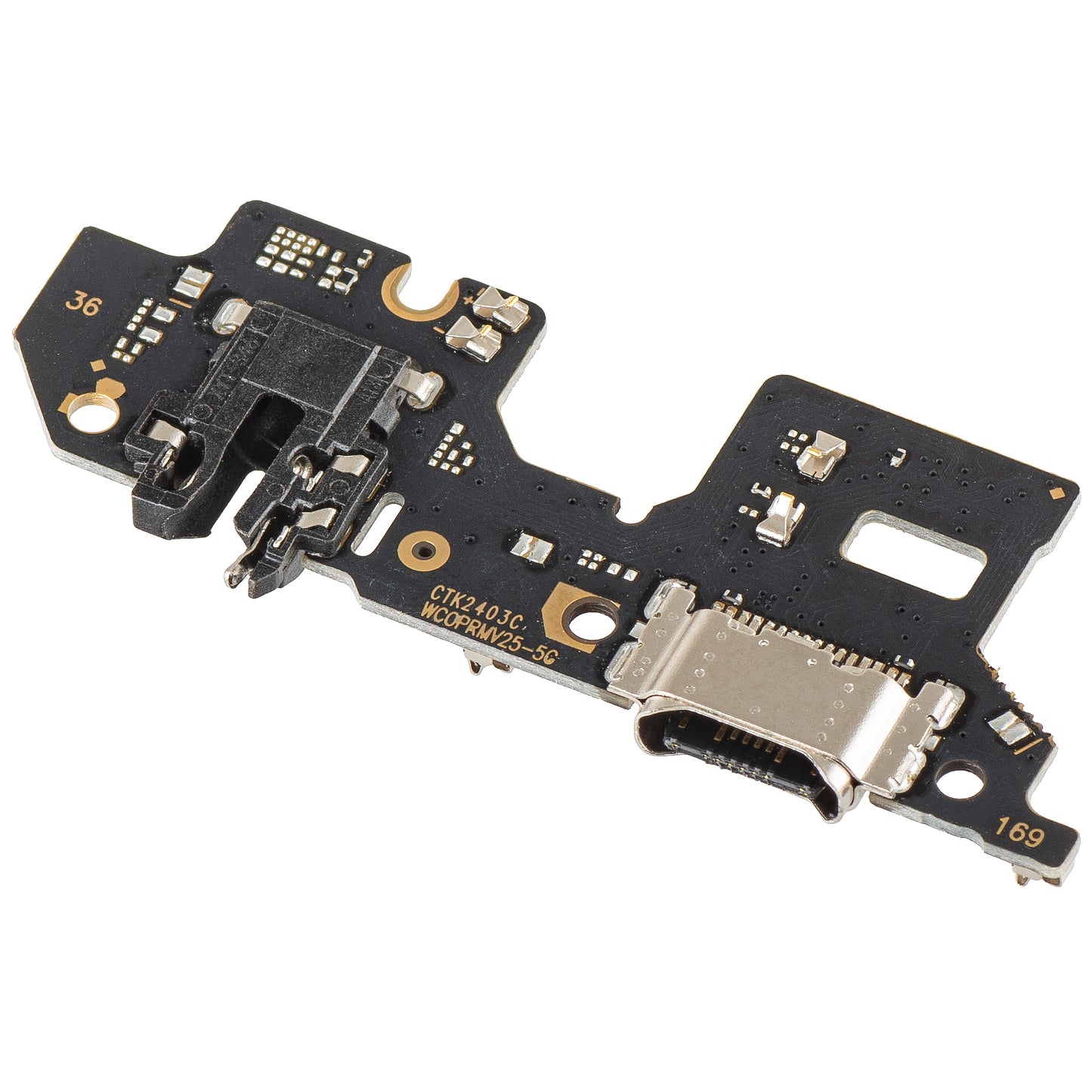 Charging Connector Board - Audio - Microphone Realme 9 Pro
