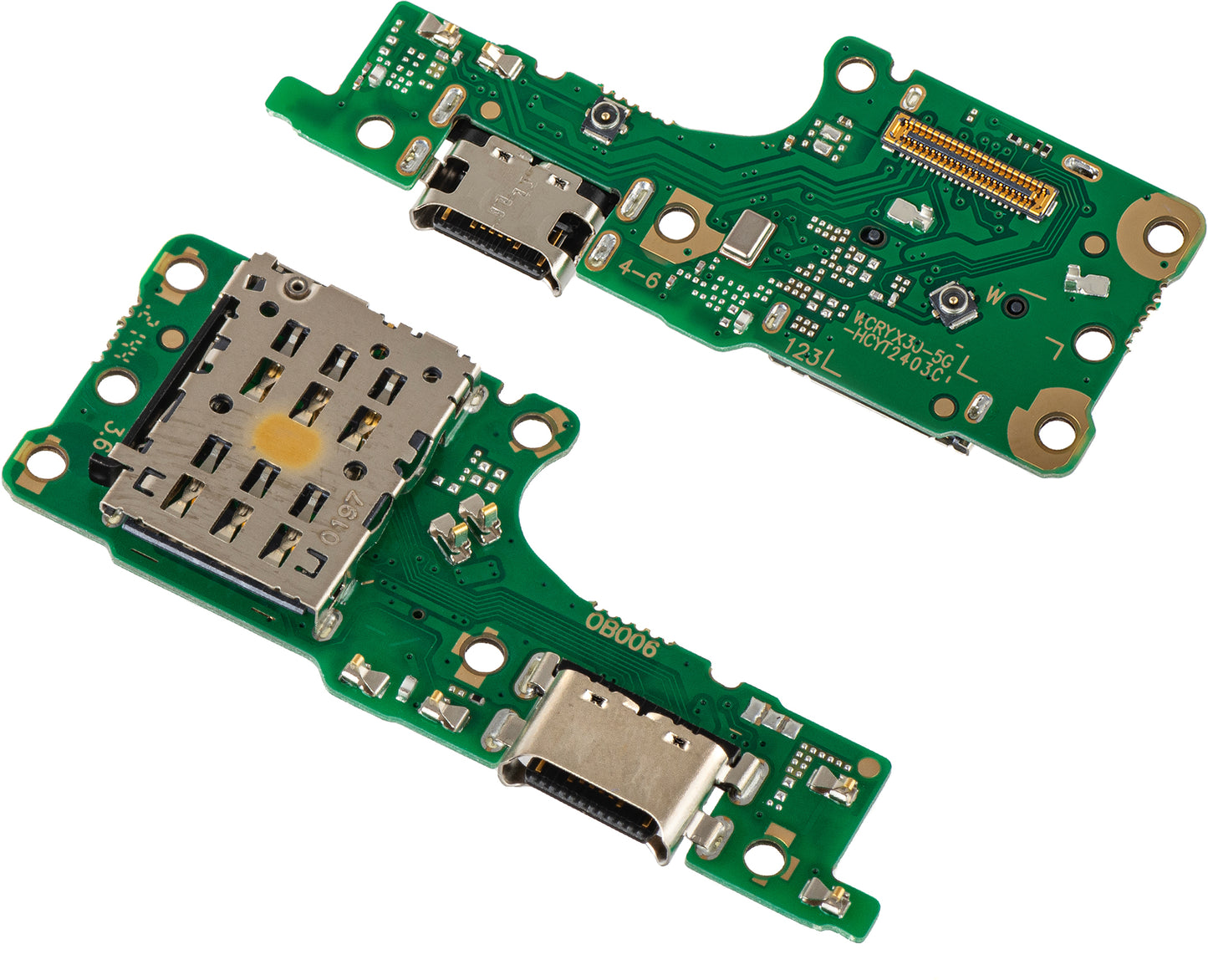 Charging Connector Board - Microphone - SIM Reader Module Honor X9 4G