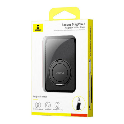 MagSafe Wallet, Baseus, MagPro 3, Black P10077101213-01