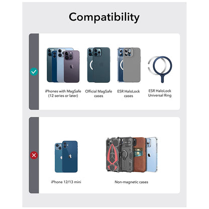 Magsafe Wallet, ESR, Carbon, Black