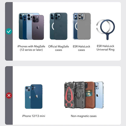 MagSafe Wallet, ESR, Find my Wallet, Brown