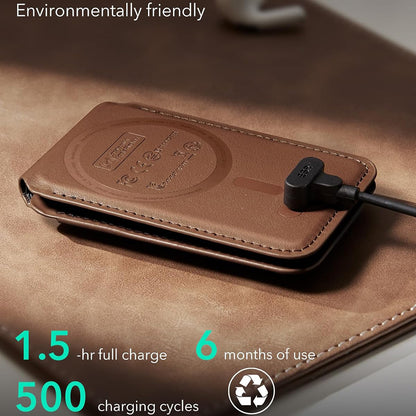 MagSafe Wallet, ESR, Find My Wallet 5C, Brown