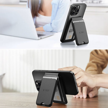 MagSafe Wallet, Tech-Protect, Magwallet Stand, Black