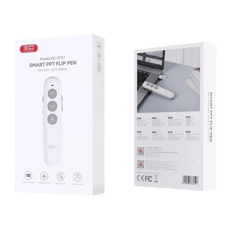 Wireless Presenter XO Design CF27, White