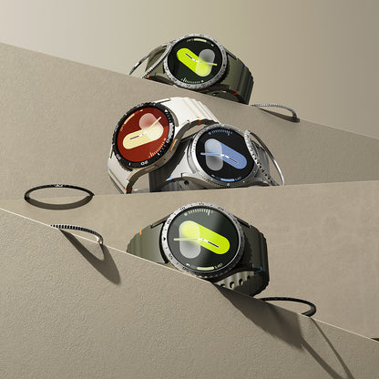 Ringke Styling Protection Frame for Samsung Galaxy Watch7 40mm, Model 5, Silver