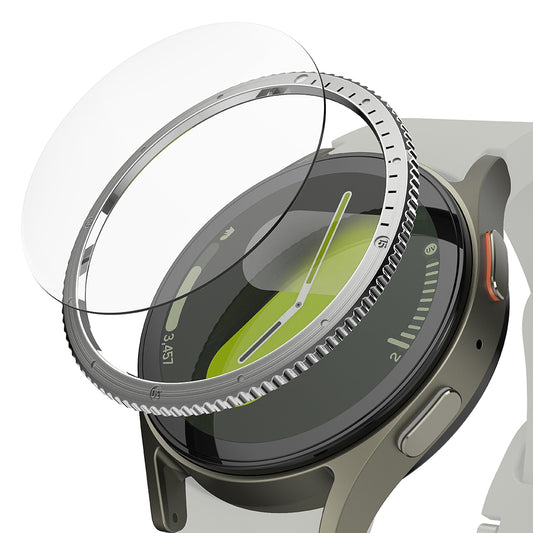 Ringke Styling Protection Frame for Samsung Galaxy Watch7 40mm, Model 7, Silver