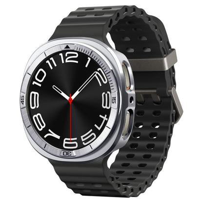 Spigen Tune Pro Pilot Protection Frame for Samsung Galaxy Watch8 44mm, Silver ACS10011