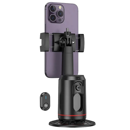 HOCO K23 Face Tracking 360 Stand, Universal, Black