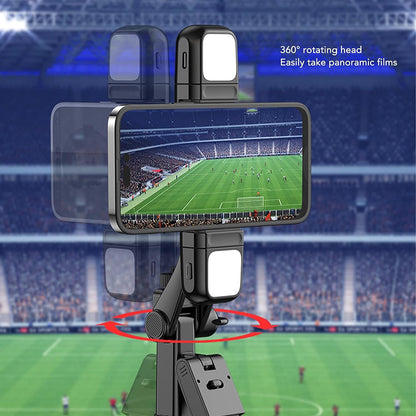 Selfie Stick Bluetooth Techsuit K30S, Universal, Black