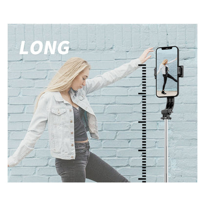 Selfie Stick Bluetooth Techsuit L13, Universal, Black