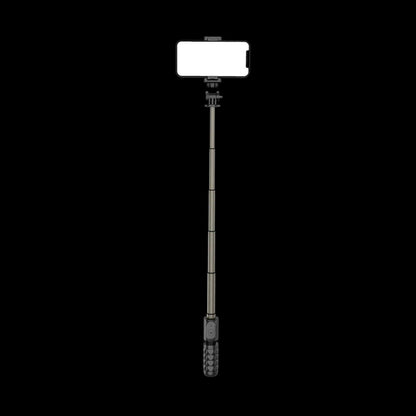 Selfie Stick Bluetooth Techsuit Q10, Universal, Black