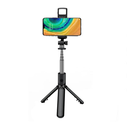 Selfie Stick Bluetooth Techsuit S03-S, Universal, Black