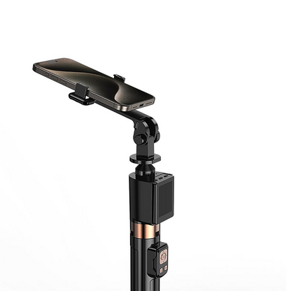 Selfie Stick Bluetooth XO Design SS23 Dual Lights, Universal, Black