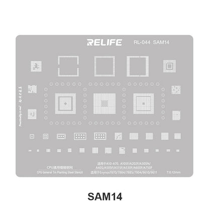 BGA Stencil Relife RL-044 V2.0 for Samsung Series CPU