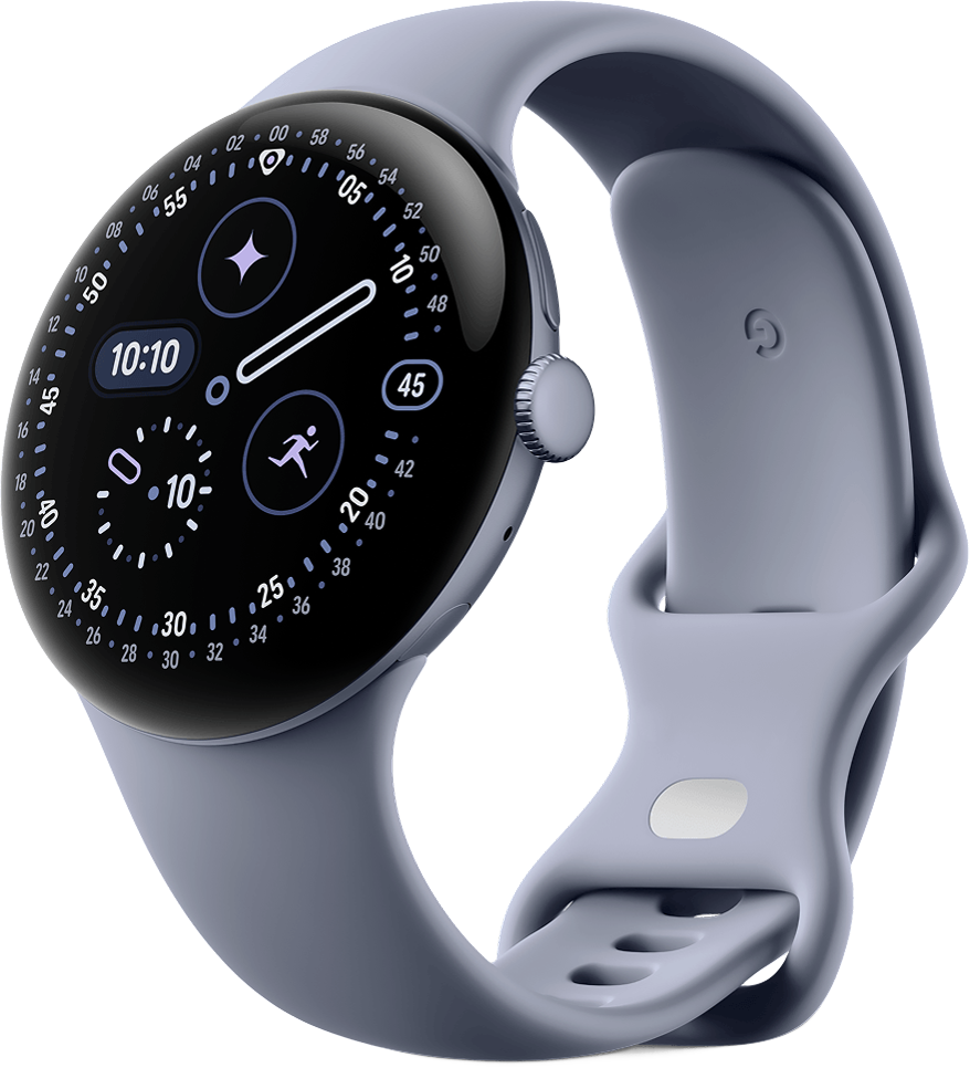 Google Pixel Watch 4 Smartwatch, 45mm, Gray GA10850-EU