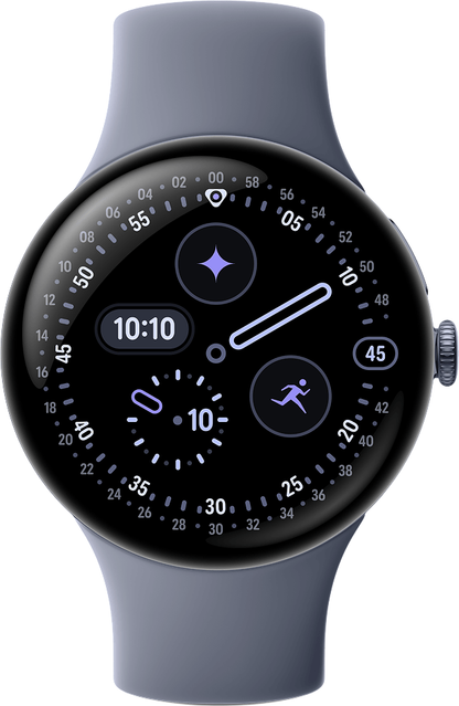 Google Pixel Watch 4 Smartwatch, 45mm, Gray GA10850-EU