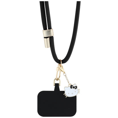 Hello Kitty Crossbody Phone Lanyard, Black