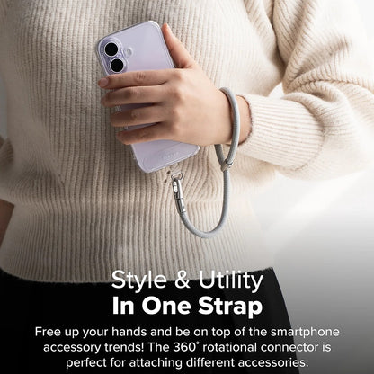 Ringke Link Flow P-Type Phone Lanyard, White