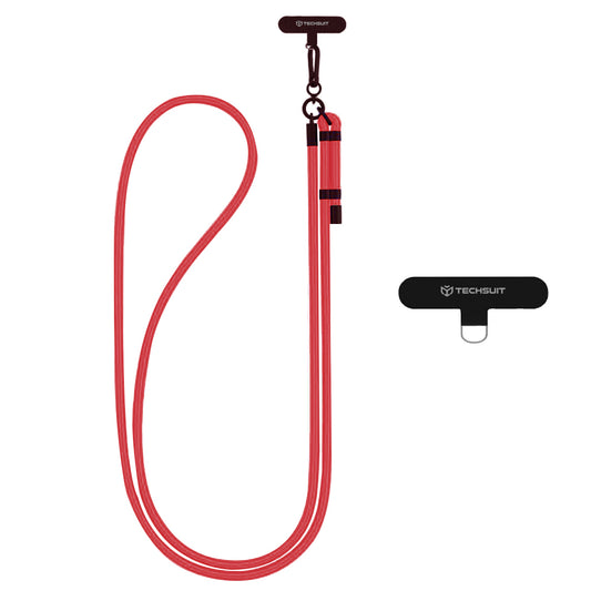 Techsuit Phone Lanyard RCS1-33, Red