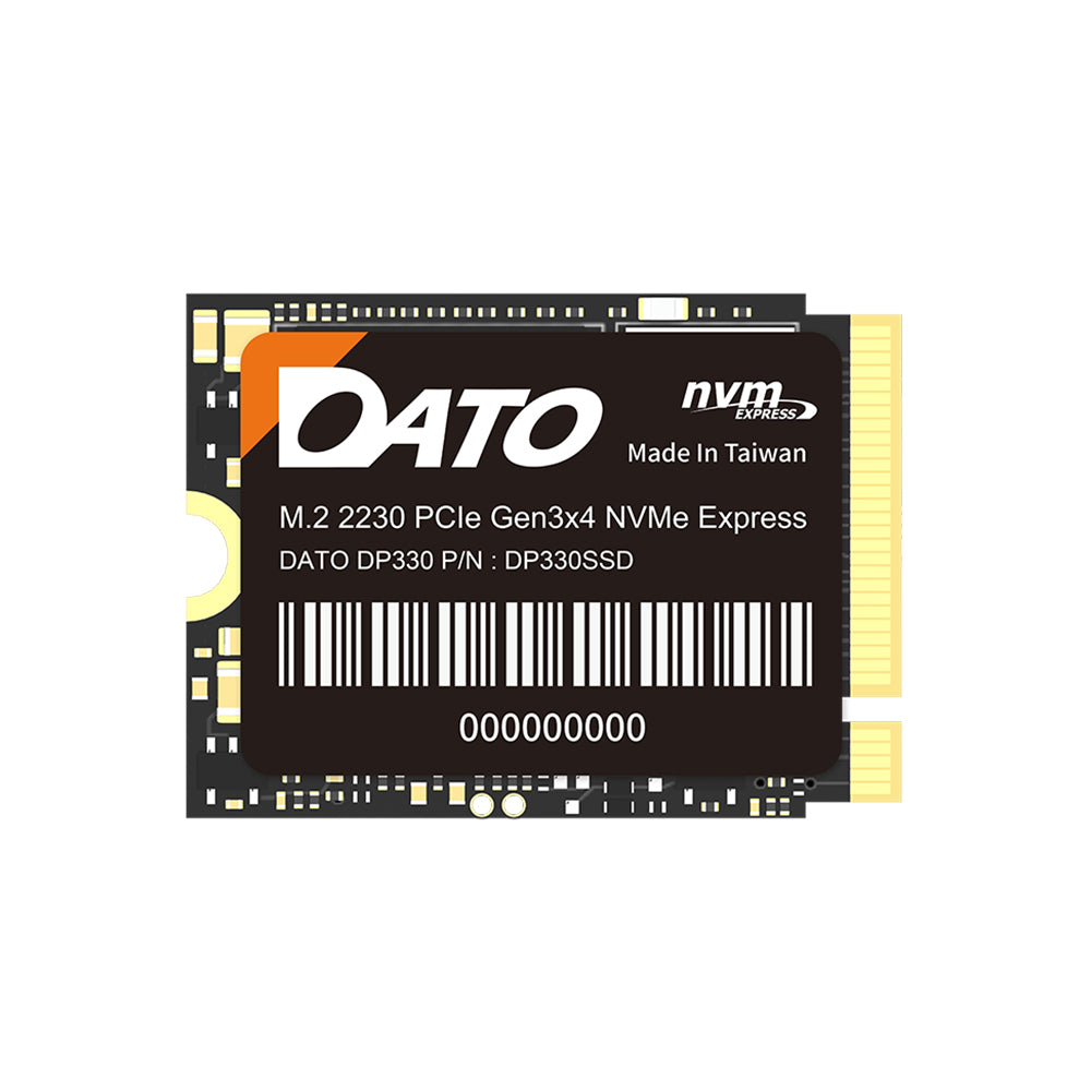 Solid State Drive (SSD) Dato DP330, NVME M.2 2230, PCIE Gen3x4, 2TB, Black DP330SSD-2TB