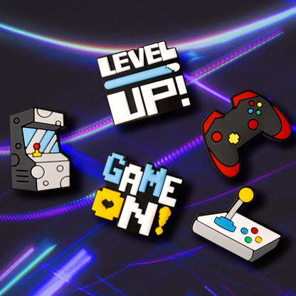 3D OEM GameOn Sticker for Phone / Tablet Case, Set of 5, Multicolor