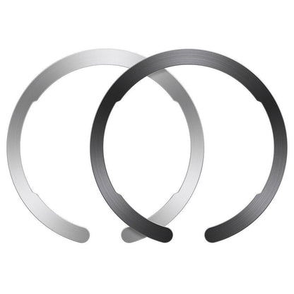 ESR HaloLock Metallic Sticker, Set of 2 Pieces, Black Silver