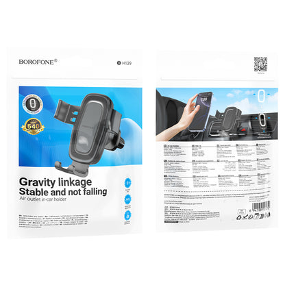 Borofone BH129 Follower Car Mount, 6.1inch - 7inch, Black