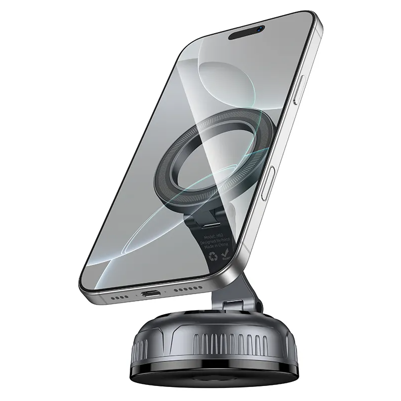 HOCO H92 Universal Magnetic Car Holder, Grey